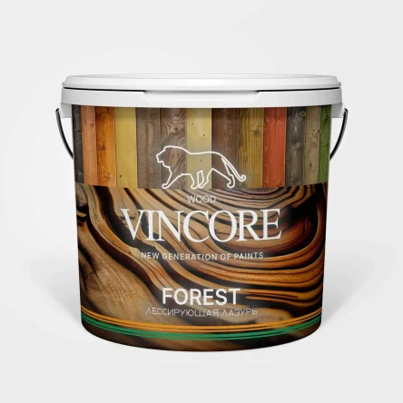 ЛЕССИРУЮЩАЯ ЛАЗУРЬ VINCORE FOREST